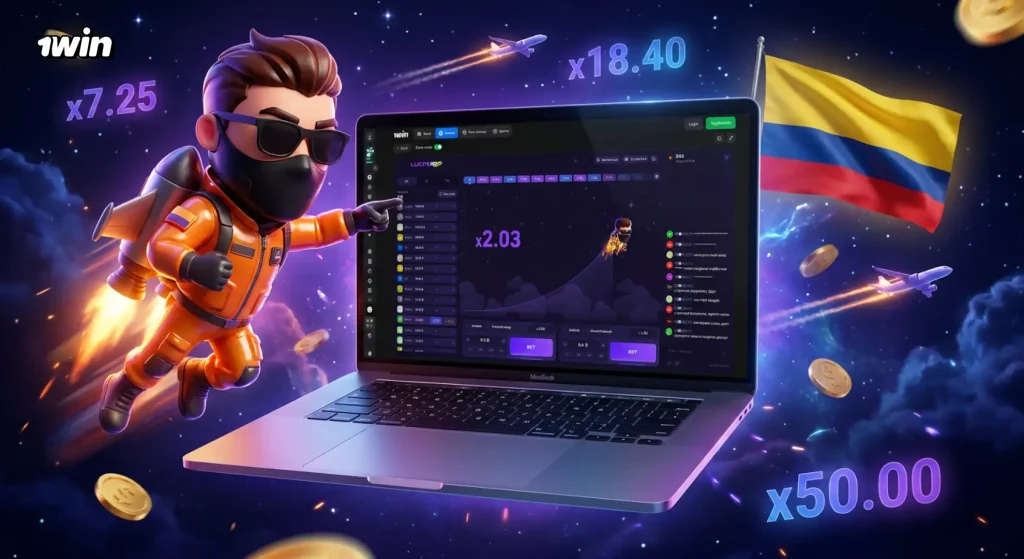 Cómo Jugar Lucky Jet en 1win Colombia