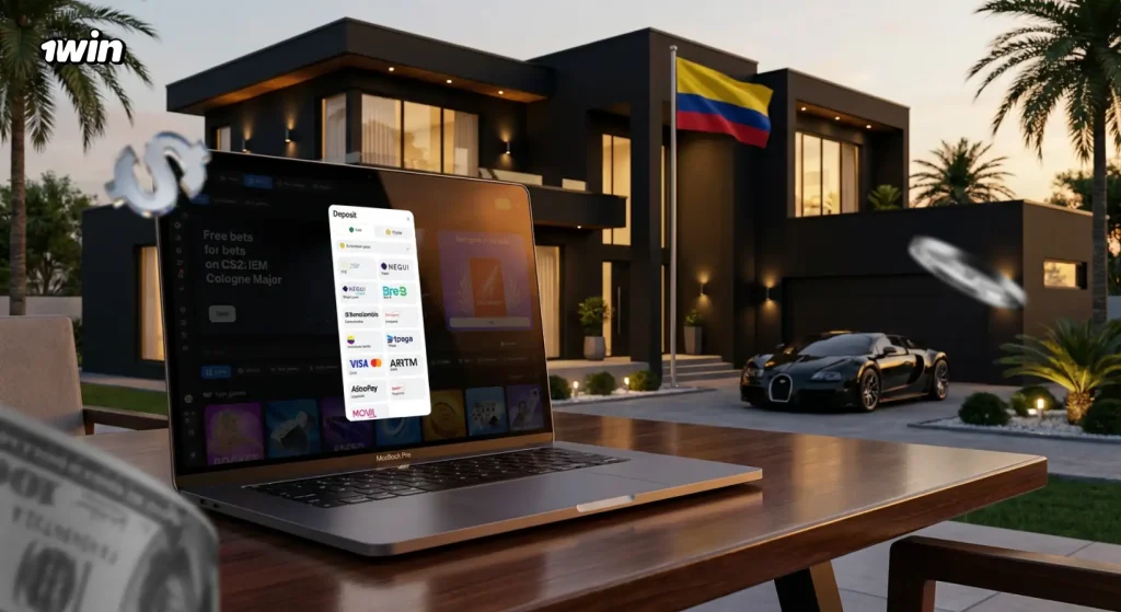 Pagos en 1win Colombia
